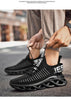 Men's Luxury Sneakers Autumn Mens Casual Shoes Lace-Up Breathable Light Running Tenis Shoes Modern Sneakers Breathable Black Trendy Sneakers by Stevvex