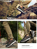 Men's Sports Hiking Shoes Low-Top Breathable Non-Slip Wear-Resistant Outdoor Leisure Sports Shoes Men Leather Non-Slip Sneakers Lightweight Low Top For Outdoor Trailing Walking Shoes by Stevvex