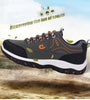 Men's Sports Hiking Shoes Low-Top Breathable Non-Slip Wear-Resistant Outdoor Leisure Sports Shoes Men Leather Non-Slip Sneakers Lightweight Low Top For Outdoor Trailing Walking Shoes by Stevvex