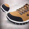 Men's Sports Hiking Shoes Low-Top Breathable Non-Slip Wear-Resistant Outdoor Leisure Sports Shoes Men Leather Non-Slip Sneakers Lightweight Low Top For Outdoor Trailing Walking Shoes by Stevvex