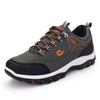 Men's Sports Hiking Shoes Low-Top Breathable Non-Slip Wear-Resistant Outdoor Leisure Sports Shoes Men Leather Non-Slip Sneakers Lightweight Low Top For Outdoor Trailing Walking Shoes by Stevvex
