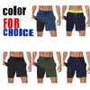 Men's Swimming Trunks with Compression Liner 2 in 1 Quick-Dry Gym Sports Shorts Swim Shorts with Pockets Beach Swimming Trunks Quick Dry Swim Shorts with Pockets by Stevvex