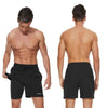 Men's Swimming Trunks with Compression Liner 2 in 1 Quick-Dry Gym Sports Shorts Swim Shorts with Pockets Beach Swimming Trunks Quick Dry Swim Shorts with Pockets by Stevvex