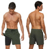 Men's Swimming Trunks with Compression Liner 2 in 1 Quick-Dry Gym Sports Shorts Swim Shorts with Pockets Beach Swimming Trunks Quick Dry Swim Shorts with Pockets by Stevvex