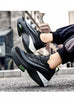 Men's Training Sports Lightweight Orange Sneakers Air Cushion Mesh Tennis Sports Shoes Outdoor Non-Slip Wear-Resistant Casual Shoes Running Walking Athletic Mens Basketball Sneakers by Stevvex