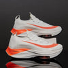 Men's Training Sports Lightweight Orange Sneakers Air Cushion Mesh Tennis Sports Shoes Outdoor Non-Slip Wear-Resistant Casual Shoes Running Walking Athletic Mens Basketball Sneakers by Stevvex