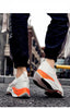 Men's Training Sports Lightweight Orange Sneakers Air Cushion Mesh Tennis Sports Shoes Outdoor Non-Slip Wear-Resistant Casual Shoes Running Walking Athletic Mens Basketball Sneakers by Stevvex