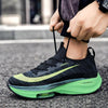 Men's Training Sports Lightweight Orange Sneakers Air Cushion Mesh Tennis Sports Shoes Outdoor Non-Slip Wear-Resistant Casual Shoes Running Walking Athletic Mens Basketball Sneakers by Stevvex