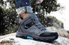 Men's Winter Snow Boots Waterproof Leather Sports Super Warm Men's Boots Outdoor Hiking Boots Work Travel Shoes Trail Climbing Shoes Lace Up Anti-Slip Waterproof Working Outdoor Boots by Stevvex
