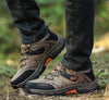 Men's Winter Snow Boots Waterproof Leather Sports Super Warm Men's Boots Outdoor Hiking Boots Work Travel Shoes Trail Climbing Shoes Lace Up Anti-Slip Waterproof Working Outdoor Boots by Stevvex