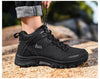 Men's Winter Snow Boots Waterproof Leather Sports Super Warm Men's Boots Outdoor Hiking Boots Work Travel Shoes Trail Climbing Shoes Lace Up Anti-Slip Waterproof Working Outdoor Boots by Stevvex