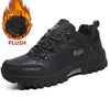 Men's Winter Snow Boots Waterproof Leather Sports Super Warm Men's Boots Outdoor Hiking Boots Work Travel Shoes Trail Climbing Shoes Lace Up Anti-Slip Waterproof Working Outdoor Boots by Stevvex