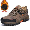 Men's Winter Snow Boots Waterproof Leather Sports Super Warm Men's Boots Outdoor Hiking Boots Work Travel Shoes Trail Climbing Shoes Lace Up Anti-Slip Waterproof Working Outdoor Boots by Stevvex