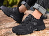 Men's Winter Snow Boots Waterproof Leather Sports Super Warm Men's Boots Outdoor Hiking Boots Work Travel Shoes Trail Climbing Shoes Lace Up Anti-Slip Waterproof Working Outdoor Boots by Stevvex
