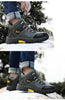 Men's Winter Snow Boots Waterproof Leather Sports Super Warm Men's Boots Outdoor Hiking Boots Work Travel Shoes Trail Climbing Shoes Lace Up Anti-Slip Waterproof Working Outdoor Boots by Stevvex