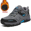 Men's Winter Snow Boots Waterproof Leather Sports Super Warm Men's Boots Outdoor Hiking Boots Work Travel Shoes Trail Climbing Shoes Lace Up Anti-Slip Waterproof Working Outdoor Boots by Stevvex