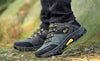 Men's Winter Snow Boots Waterproof Leather Sports Super Warm Men's Boots Outdoor Hiking Boots Work Travel Shoes Trail Climbing Shoes Lace Up Anti-Slip Waterproof Working Outdoor Boots by Stevvex