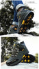 Men's Winter Snow Boots Waterproof Leather Sports Super Warm Men's Boots Outdoor Hiking Boots Work Travel Shoes Trail Climbing Shoes Lace Up Anti-Slip Waterproof Working Outdoor Boots by Stevvex