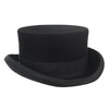 Men Simple Classic Wool Hat For Men/Women New Pork Pie Hat Men's Porkpie Breathable Hats Flat Top Men's Fedora Hat Party Costume Fedoras Black Hats by Stevvex