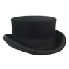 Men Simple Classic Wool Hat For Men/Women New Pork Pie Hat Men's Porkpie Breathable Hats Flat Top Men's Fedora Hat Party Costume Fedoras Black Hats by Stevvex