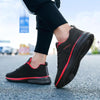 Men Sport Lightweight Running Sneakers Walking Casual Breathable Shoes Non-Slip Comfortable Black Fashion Men Casual Shoes Running Walking Sneakers by Stevvex