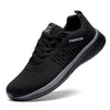 Men Sport Lightweight Running Sneakers Walking Casual Breathable Shoes Non-Slip Comfortable Black Fashion Men Casual Shoes Running Walking Sneakers by Stevvex