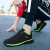 Men Sport Lightweight Running Sneakers Walking Casual Breathable Shoes Non-Slip Comfortable Black Fashion Men Casual Shoes Running Walking Sneakers by Stevvex