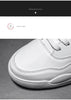 Men White Casual Leather Fashion Sneakers Breathable Sports Running Shoes Leather Running Sport Air Cushion Outdoor Training Sneakers High Quality Design by Stevvex