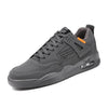 Men White Casual Leather Fashion Sneakers Breathable Sports Running Shoes Leather Running Sport Air Cushion Outdoor Training Sneakers High Quality Design by Stevvex