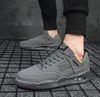 Men White Casual Leather Fashion Sneakers Breathable Sports Running Shoes Leather Running Sport Air Cushion Outdoor Training Sneakers High Quality Design by Stevvex