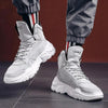 Men Winter Autumn Warm Modern High Tops Shoes Rubber Sole Running Sport Shoes High Quality Mesh Walking Jogging Non Slip Athletic Mens Sneakers by Stevvex
