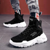 Men Winter Autumn Warm Modern High Tops Shoes Rubber Sole Running Sport Shoes High Quality Mesh Walking Jogging Non Slip Athletic Mens Sneakers by Stevvex