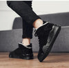 Men Winter Comfortable Shoes Warm Fur Snow Boots Ankle Winter Boots For Men Plush Sneakers High-Top Outdoor Snow Boots Water Resistant Shoes Anti-Slip Fully Fur Lined Casual Lightweight Shoes by Stevvex