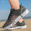 Mens Aqua Breathable Beach Quick Drying Water Shoes Outdoor Fishing Wading Shoes Water Sneakers Ultra Lightweight Breathable Walking Shoes Non Slip Athletic Fashion Sneakers by Stevvex