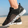 Mens Aqua Breathable Beach Quick Drying Water Shoes Outdoor Fishing Wading Shoes Water Sneakers Ultra Lightweight Breathable Walking Shoes Non Slip Athletic Fashion Sneakers by Stevvex