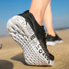 Mens Aqua Breathable Beach Quick Drying Water Shoes Outdoor Fishing Wading Shoes Water Sneakers Ultra Lightweight Breathable Walking Shoes Non Slip Athletic Fashion Sneakers by Stevvex