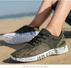 Mens Aqua Breathable Beach Quick Drying Water Shoes Outdoor Fishing Wading Shoes Water Sneakers Ultra Lightweight Breathable Walking Shoes Non Slip Athletic Fashion Sneakers by Stevvex