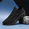 Mens Black Sneakers Casual Summer High Quality Mesh Sneakers Lightweight Breathable Mesh Sneakers Fashion Tennis Breathable Walking Gym Work Sneakers by Stevvex