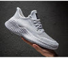 Mens Breathable White Trendy Sneakers Casual Design Light Walking Running Trainers Casual Breathable Mesh Men Running Shoes Walking Sneakers by Stevvex