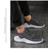 Mens Breathable White Trendy Sneakers Casual Design Light Walking Running Trainers Casual Breathable Mesh Men Running Shoes Walking Sneakers by Stevvex