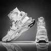 Mens Casual Luxury Shoes Trainer Race White Shoes Fashion Summer Men's Sneakers Fashion Sport Running Non Slip Casual Shoe Athletic Tennis Walking Outdoor Modern Design Shoes by Stevvex