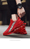 Mens Casual Luxury Shoes Trainer Race White Shoes Fashion Summer Men's Sneakers Fashion Sport Running Non Slip Casual Shoe Athletic Tennis Walking Outdoor Modern Design Shoes by Stevvex