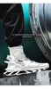 Mens Casual Luxury Shoes Trainer Race White Shoes Fashion Summer Men's Sneakers Fashion Sport Running Non Slip Casual Shoe Athletic Tennis Walking Outdoor Modern Design Shoes by Stevvex