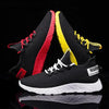 Mens Casual Shoes Sneakers Mens Breathable No-slip Air Mesh Lace Up Wear-Resistant Slip On Shoes Men's Tennis Walking Casual Shoes Black Sport Gym Breathable Sneakers by Stevvex