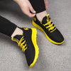 Mens Casual Shoes Sneakers Mens Breathable No-slip Air Mesh Lace Up Wear-Resistant Slip On Shoes Men's Tennis Walking Casual Shoes Black Sport Gym Breathable Sneakers by Stevvex