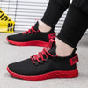 Mens Casual Shoes Sneakers Mens Breathable No-slip Air Mesh Lace Up Wear-Resistant Slip On Shoes Men's Tennis Walking Casual Shoes Black Sport Gym Breathable Sneakers by Stevvex