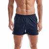 Mens Cotton Sleep Bottoms Lounge Home Pajama Shorts Elastic Waist Breathable Solid Underwear Boxers Man Jogger Yoga Sport Shorts Bodybuilding Workout Shorts Lightweight Running Lounge Cotton Sleep Bottoms by Stevvex