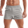 Mens Cotton Sleep Bottoms Lounge Home Pajama Shorts Elastic Waist Breathable Solid Underwear Boxers Man Jogger Yoga Sport Shorts Bodybuilding Workout Shorts Lightweight Running Lounge Cotton Sleep Bottoms by Stevvex