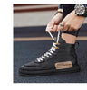 Mens Handmade Sneakers Leather Breathable Dress Shoes Luxury Shoes Casual Shoes Flat Footwear Classic Black White Men Fashion Walking Leather Mens Sneakers by Stevvex