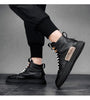 Mens Handmade Sneakers Leather Breathable Dress Shoes Luxury Shoes Casual Shoes Flat Footwear Classic Black White Men Fashion Walking Leather Mens Sneakers by Stevvex